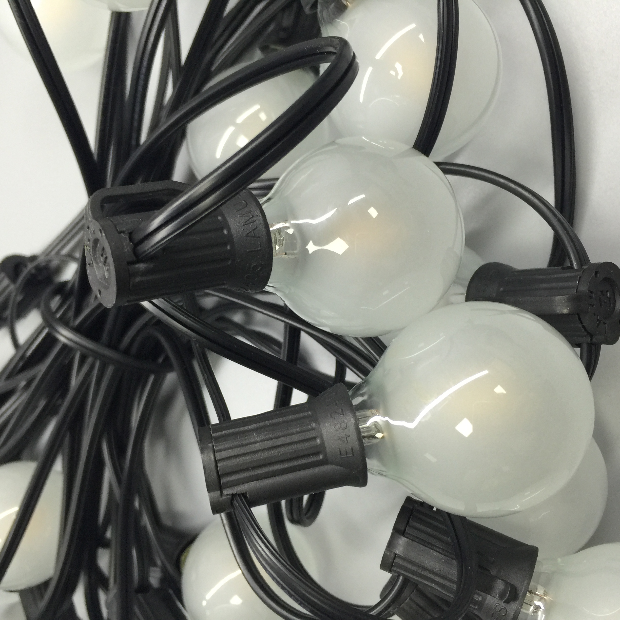25ft Outdoor Decorative String Lighting G40 Led String Lights 20000 Hrs Life