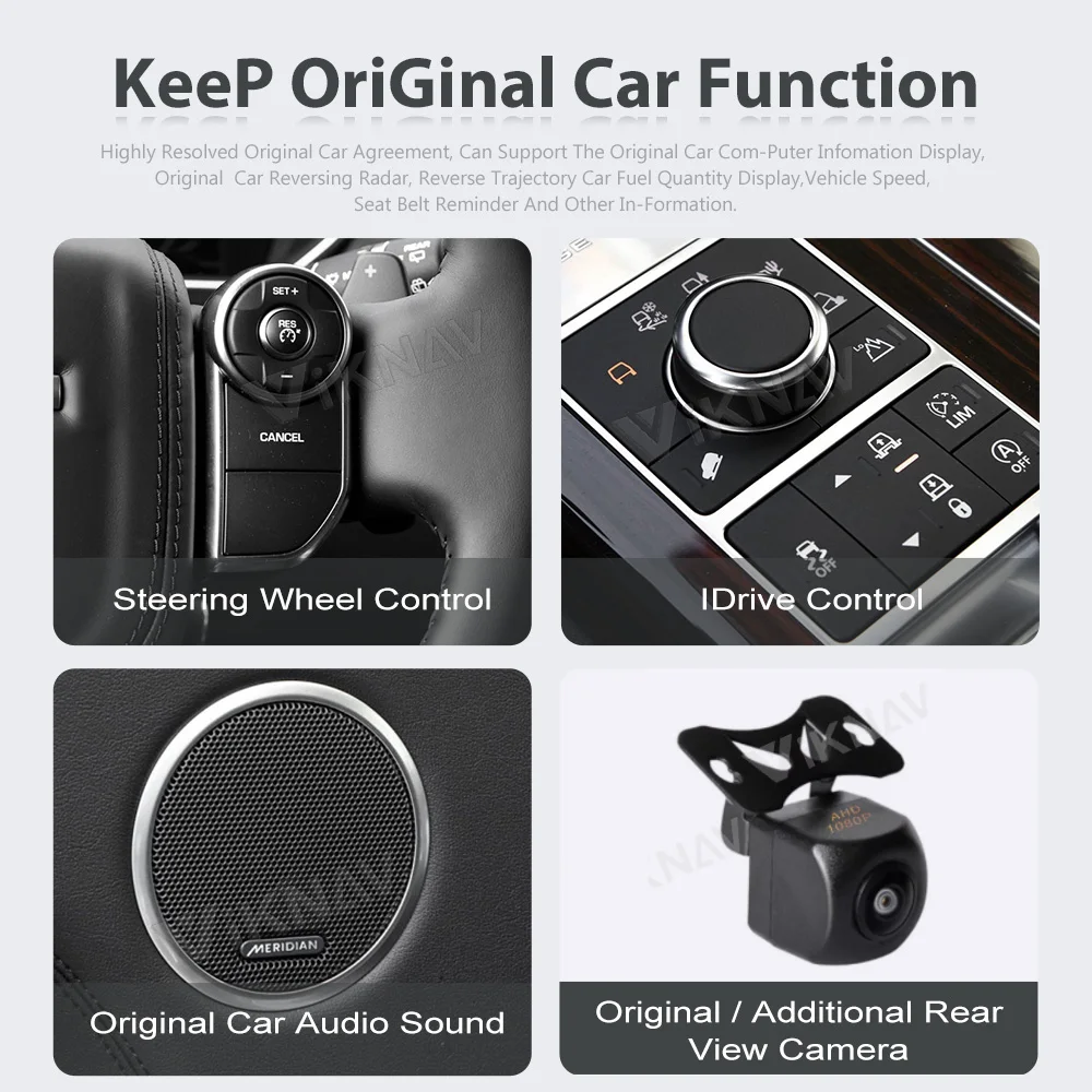 Android Auto Car Radio For Range Rover Vogue L405 2013-2017 Carplay GPS Navigation Multimedia Stereo Player Head Unit