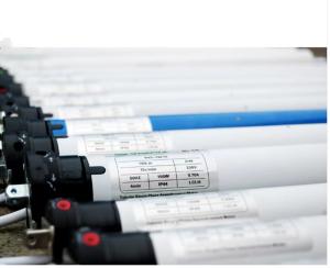 China Constant Speed Single Phase Roller Blind Tubular Motor 38dB wholesale