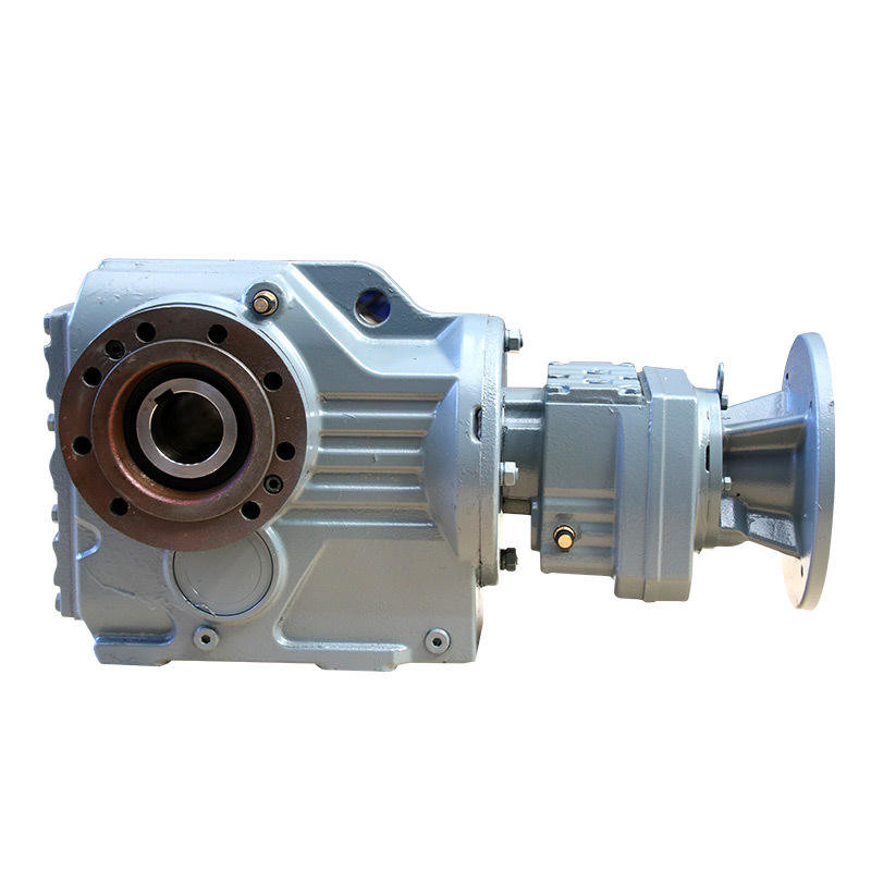 Single Stage Bevel Vertical Helical Gearbox Reducer With AC Motor