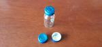 ISO9001 Blue Orange Medicine Vial Cap With Rubber Stopper
