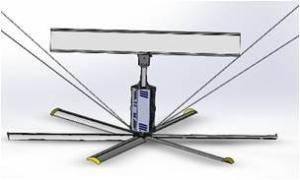 China Air Circulation 6 Commercial Paddle Large HVLS Fans wholesale