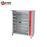Stainless Steel Commercial Gas Electric Chicken Rotisserie Oven 1180x490x1250mm