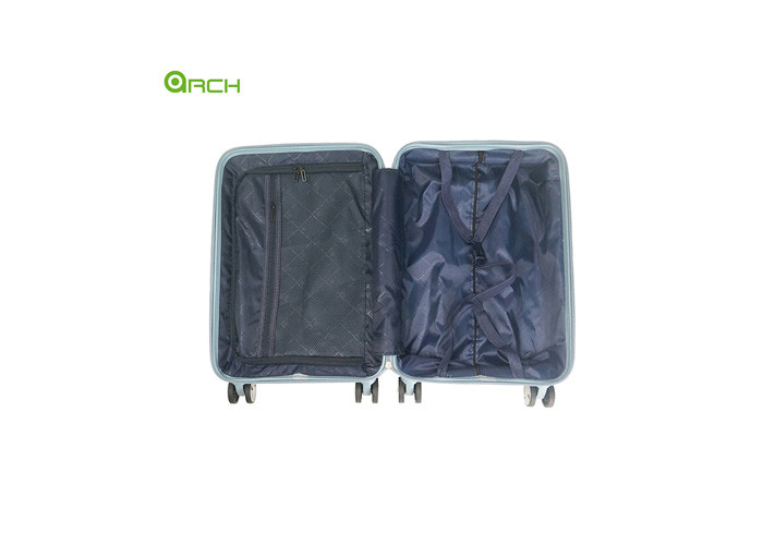 PP Hard Sided Trolley Case Travel Luggage with 8 spinner wheels