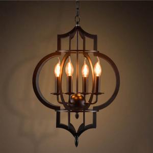 China Modern Nordic Creative Iron E14 LED Lighting Chandelier E14 American Chandelier(WH-CI-124) wholesale