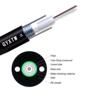 China Single Mode GYXTW G657A Armoured Outdoor Cable wholesale