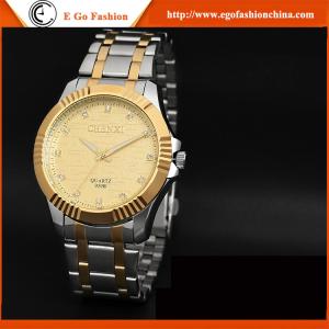 China Vintage Watch Man Women's Watch Rhinestone Stainless Steel Watch Quartz Watch Analog Watch wholesale