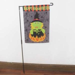 China Halloween Garden Flag Witch wholesale