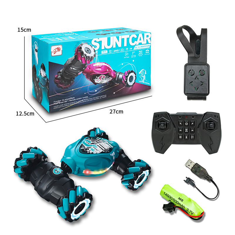 Twisted Car Lighting Music Stunts Climbing Car with Gesture Sensing Control and Remote