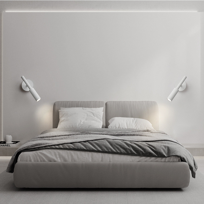Study Reading Wall Light Bedside Wall Lamp Luminous Body Lamp Item Lighting Style Modern
