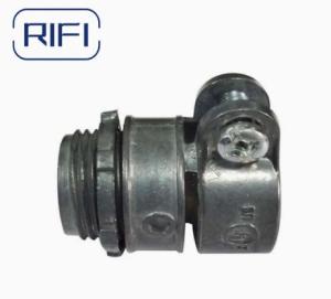China 3/4 Inch Galvanized Zinc Die Cast Flexible Electrical Tubing Fittings Combination Couplings wholesale