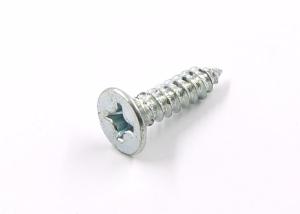 China DIN7982 Self Tapping Screws , Phillips Flat Head Self Drilling Screws wholesale