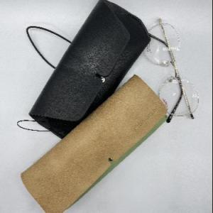 China Durable Fashion Unisex Soft Spectacle Case PU Leather Sunglasses Packaging Set wholesale