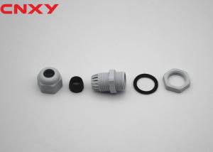 China RoHs Watertight Plastic Cable Glands 12.7 Millimeter Mounting Hole wholesale