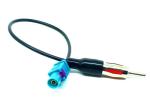Black Car Radio Adapter Coaxial Cable Fakra Antenna Connector For BMW