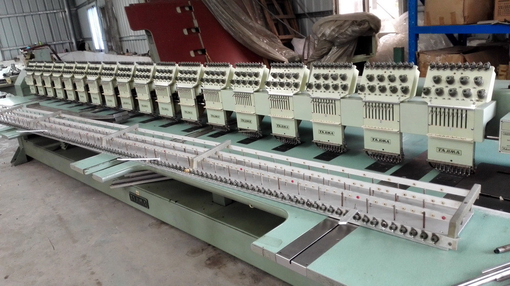 Professional Tajima Used Computer Embroidery Machine TMFD-G918