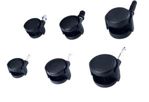 China Lightweight Universal Vacuum Cleaner Wheels 30mm 35mm 40mm 50mm Optional wholesale