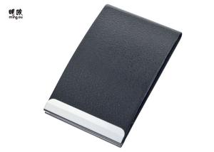 China Fashion Pocket Visiting Card Holder , Pretty Personalised Leather Travel Card Holder wholesale