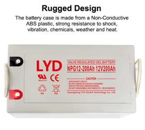 China 40Ah Solar Lead Acid Battery OEM ODM CE Rohs wholesale