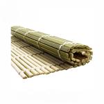 Green Natural 24cm 27cm Sushi Bamboo Rolling Mat Heat Resistant