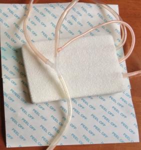 China White PVA Foam Vac Dressing Pressure Kit With Membranes Tubes Sterilised wholesale