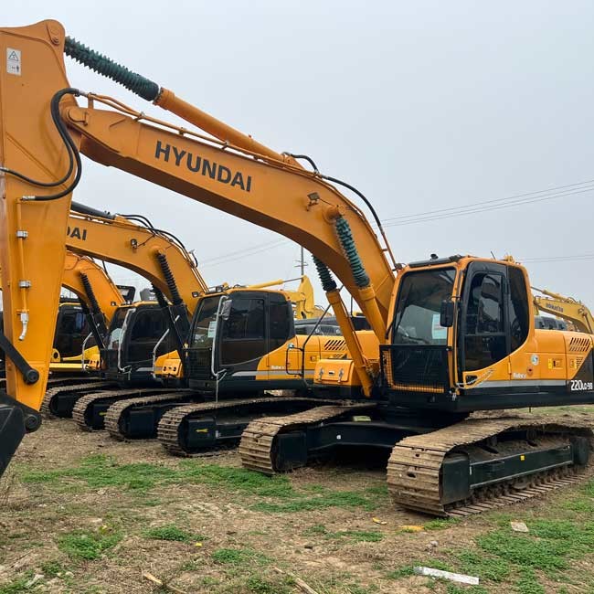Hyundai R220LC-9s 1.0m3 Bucket Capacity 20 Tons Used Crawler Excavator