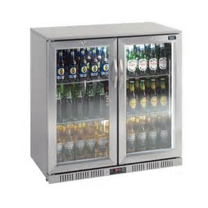China 138L Stainless Steel Back Bar Cooler 2 swing glass doors (Sliding doors available too) wholesale