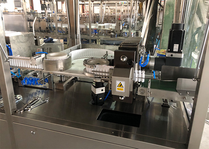 Auto Olive Oil Plastic Ampoule Filling And Sealing Machine GGS-240 Module With 10 Head