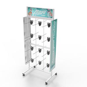 China Supermarkets Snack Metal Display Stands Customizable Fast Food Metal Display Rack wholesale