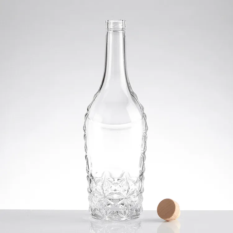500ml 750ml 1000ml Sealing Type Cork Spirit Glass Bottle with 100ml Filling Machine