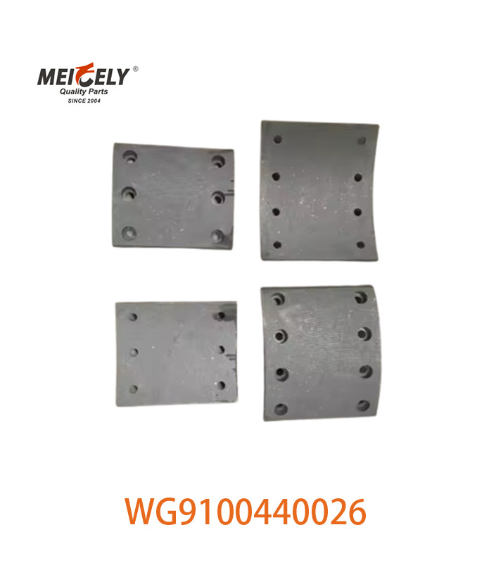Brake Lining WG9100440026 For SINOTRUK HOWO WG9100440028 Heavy Duty Truck