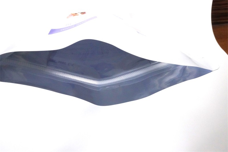 Laminated Aluminum Foil Side Cat / Dog Resealable Pet Bag With Valve Or Canister Strap