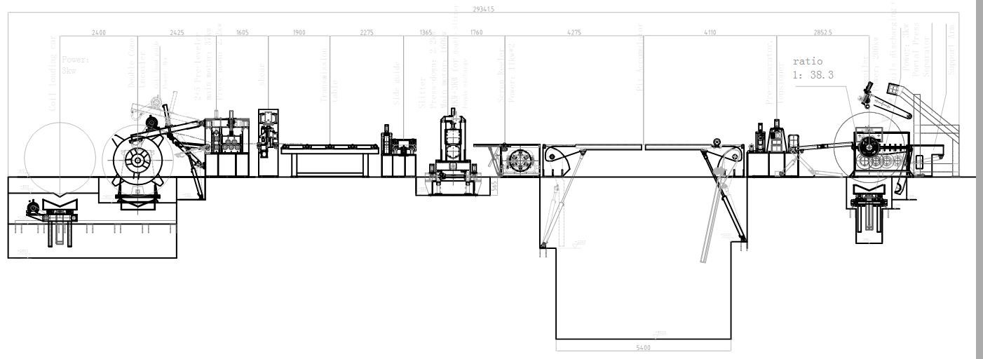 High Precision Heavy Gauge Sheet Metal Slitting Machines
