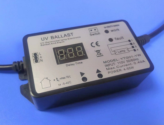 9000h Uv Water Sterilizer High Flow Intelligent Induction Water Disinfector 16w