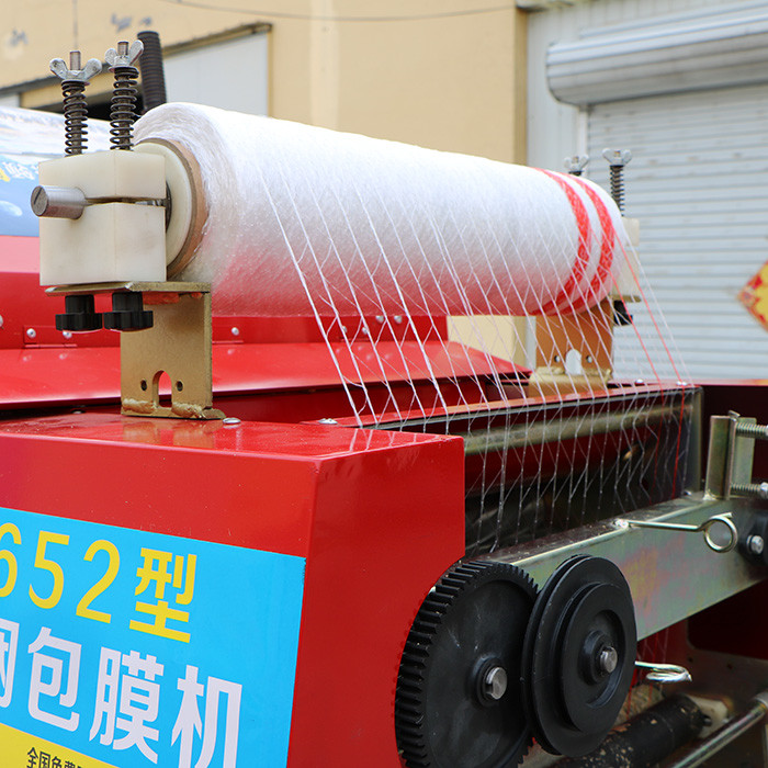 Diesel Corn Silage Wrapping Machine , Mini Round Hay Baler Machine For Dairy Farm