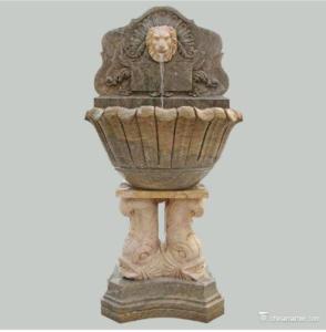 China Western Style Fish Carved Wall Water Fountain Outdoor wholesale