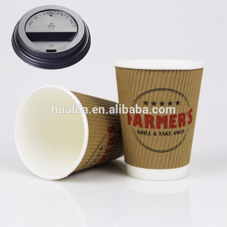 China cheap takeaway paper food bowl with plastic lid