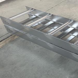 China 50mm-200mm Height Ladder Type Metal Cable Trough With Good Ventilation And High Corrosion Resistance wholesale