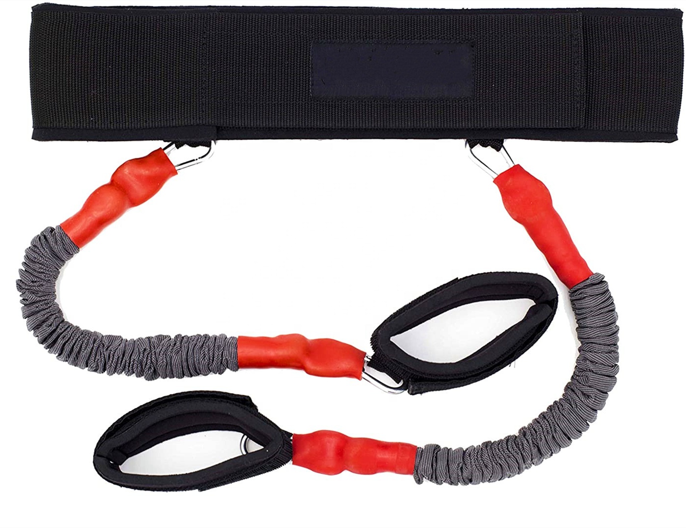 Neoprene Waist Belt Triathlon Race Gear With Resistance Bands