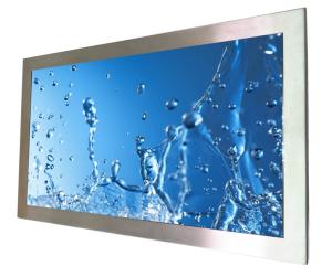 China IP65 Rugged Panel PC 65 Inch Rugged 316 Stainless Steel HDMI Input For Food Industry wholesale