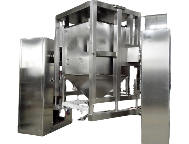 120V Voltage Post Industrial Shaker For Pharmaceutical IBC Container