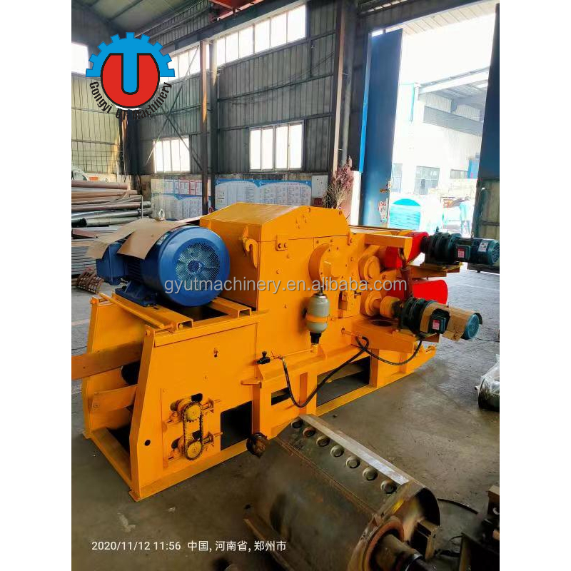 Powerful Wood Chipper for Processing Straw Grass and Wood Branches 3-5cm Wood Chips