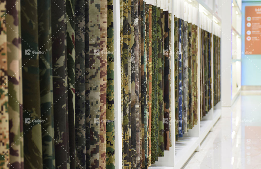 IRR WR OR Waterproof camouflage Nylon Cotton Fabric Ring Spun