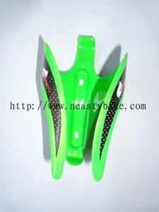 China NT-BC1019 Cycling Green Carbon Fiber Bottle Cage wholesale