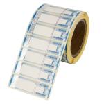 Security Anti Counterfeit Banknote Protection Stickers Custom Printed Paper/PET