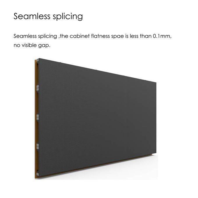 High Grey Video Rental TV Led Full HD P1.562 Front Service Golden Ratio Design 400x300