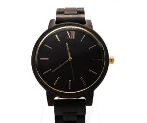 China Unique Day Date Wooden Wrist Watch ATM Water Resistant Support OEM wholesale