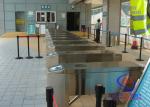 Ticket management Barcode Reader turnstile entry systems with integrated Touch