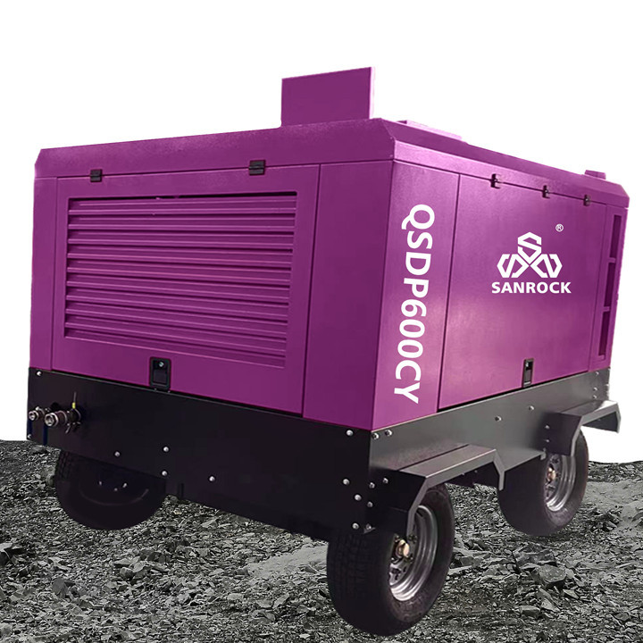 Cummins Engine Direct Driven Screw Air Compressor for High Drilling Efficiency