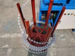 Touch Screen 40 Tons 5.5KW Concertina Wire Making Machine